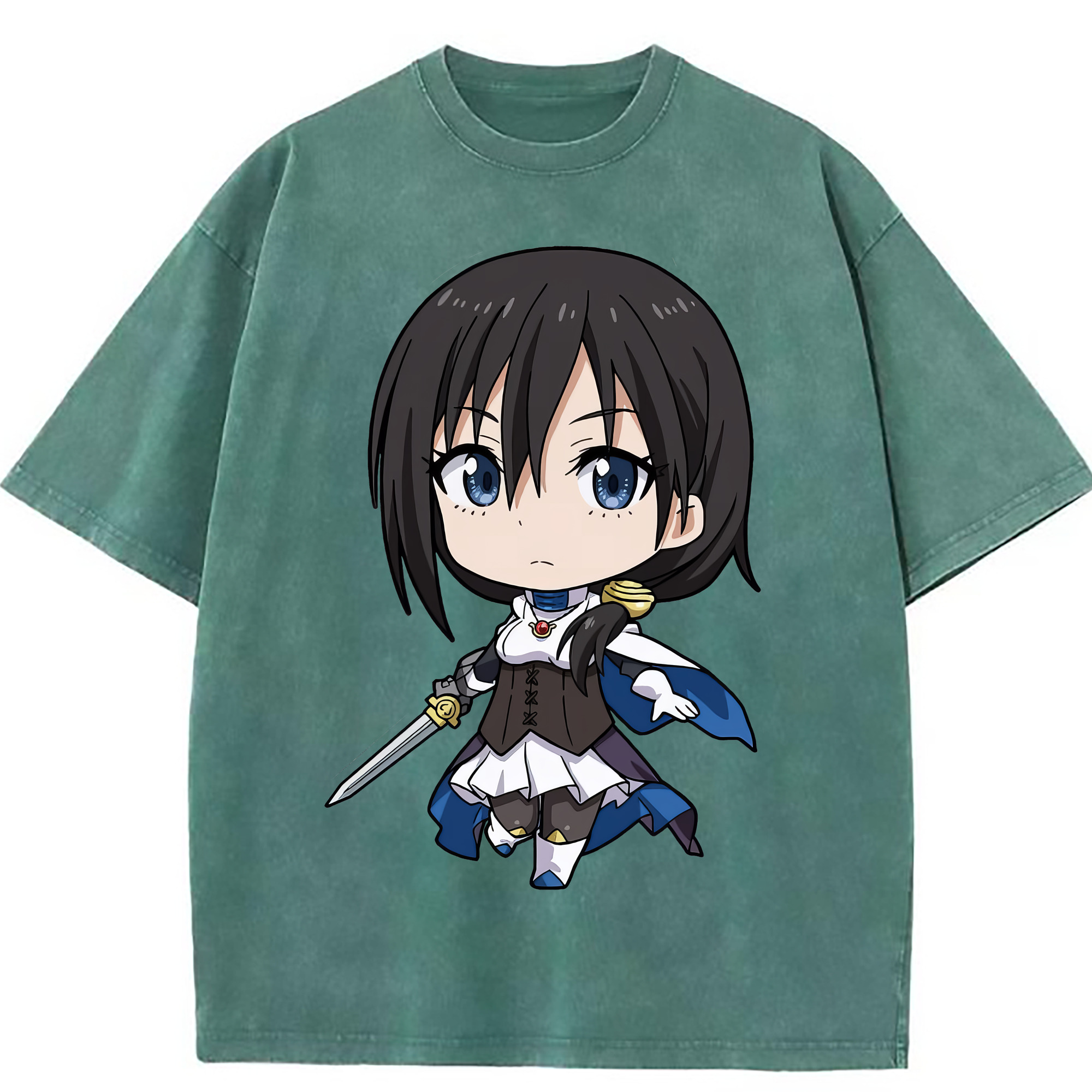 （画像用） 転スラ Regarding Reincarnated to Slime 綿100% ヴィンテージ風 半袖Tシャツ（フロントプリント）